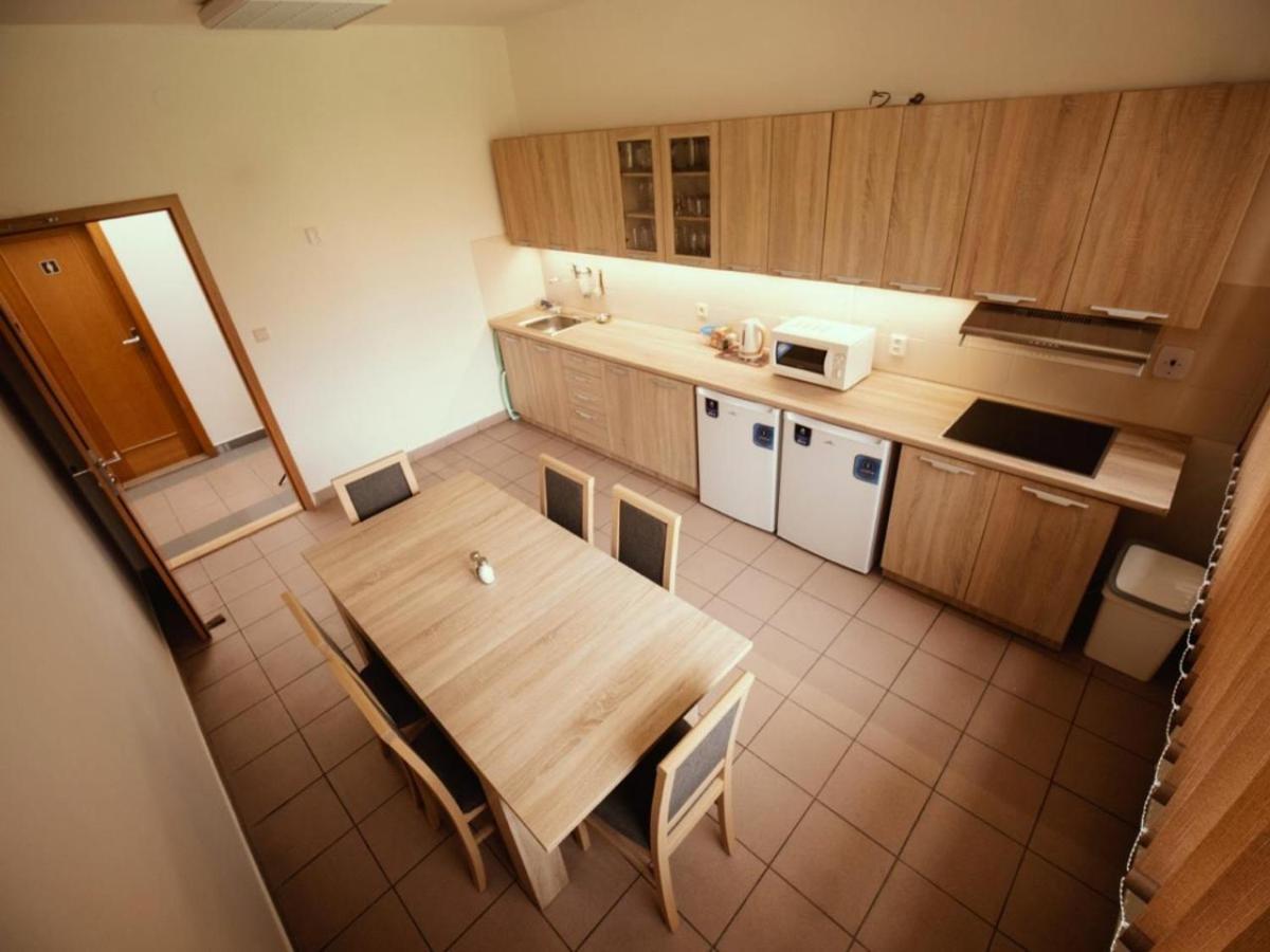 Pyramida Broumov Aparthotel Bagian luar foto